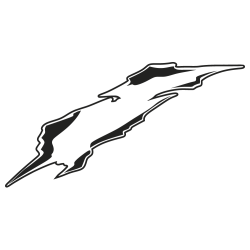 Sticker Deco Flaming