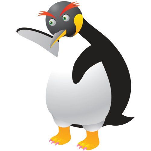 Autocollant Pingouin 2 Pour Enfants