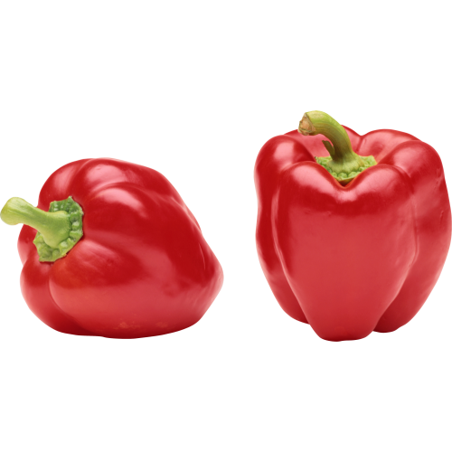 Autocollant Alimentation Légume Poivron