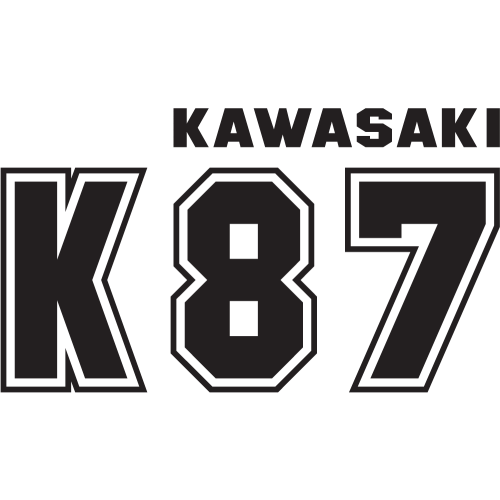 Sticker Kawasaki K87