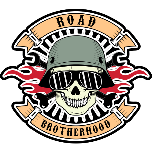 Autocollant Tête De Mort Motard