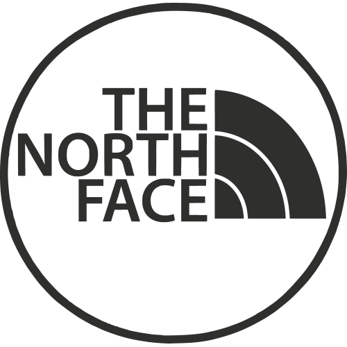 Sticker The North Faith Fond Blanc