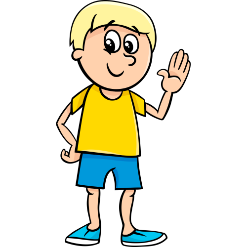 Autocollant Enfants Petit Garçon 10