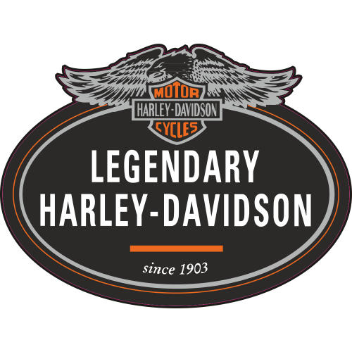 Autocollant Harley Davidson Legendary