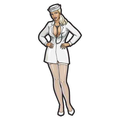 Autocollant Sexy Femme