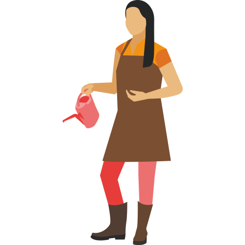 Autocollant Métier Nature Jardinier 5