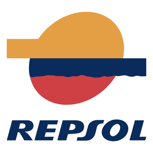 Pegatina Repsol Transparente