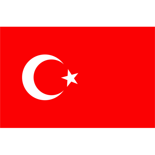 Autocollant Drapeau Turquie