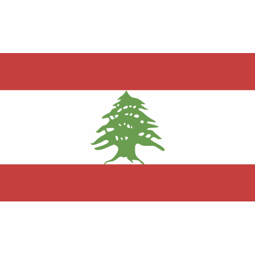 Autocollant Drapeau Liban