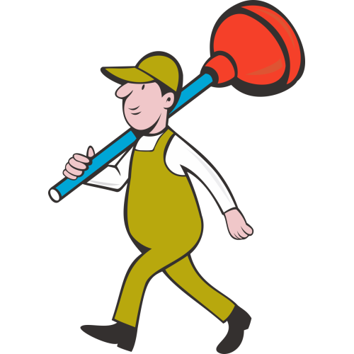 Autocollant Métier Travaux Publics Plombier 4