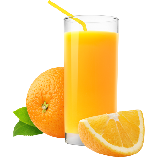 Autocollant Alimentation Jus D'orange 1