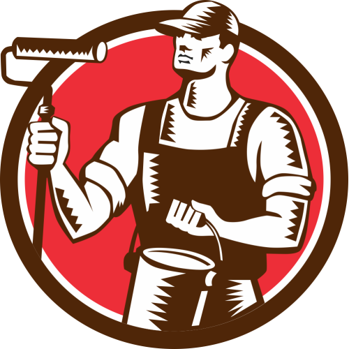 Autocollant Métier Travaux Publics Peintre 3