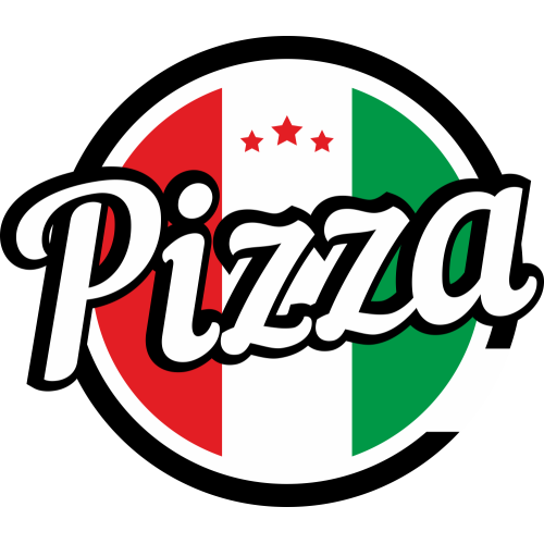 Autocollant Pizza Logo 1