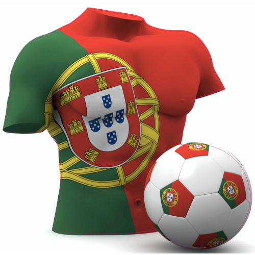 Autocollant Foot Portugal