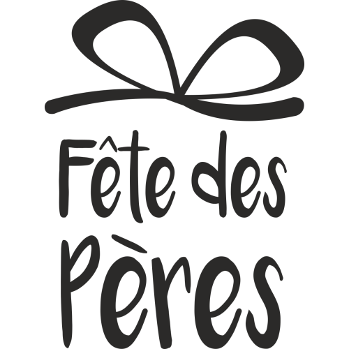Sticker Fêtes Des Pères 2