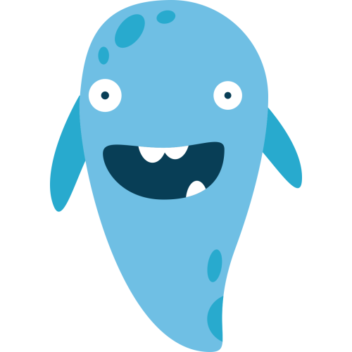 Autocollant Monstre Enfant