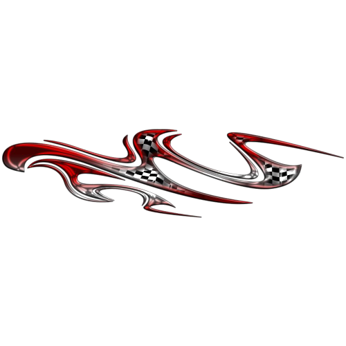 Autocollant Flaming Couleur