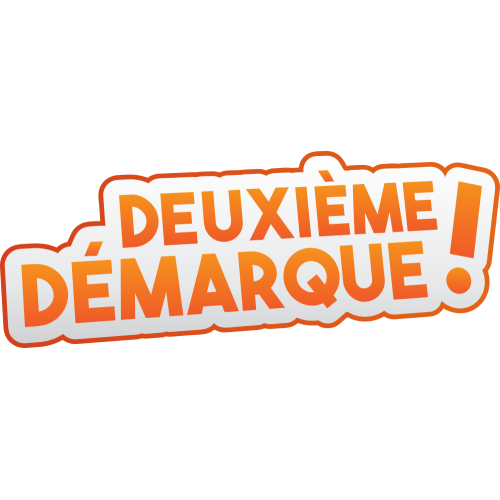 Autocollant Soldes Deuxième Démarque 6