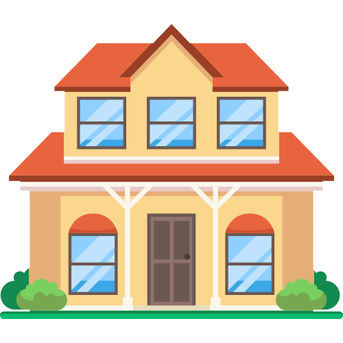 Autocollant Maison Immobilier 1