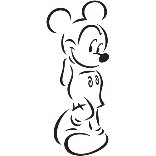 Sticker Mickey