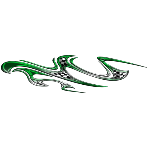 Autocollant Flaming Couleur