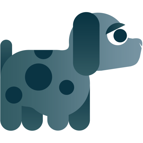 Autocollant Chien 2 Pour Enfants