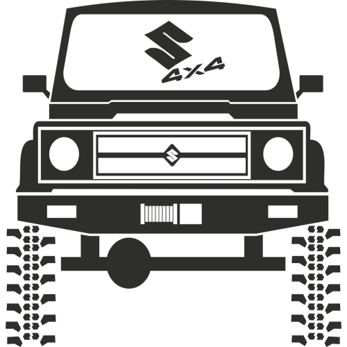 Sticker Suzuki 4x4