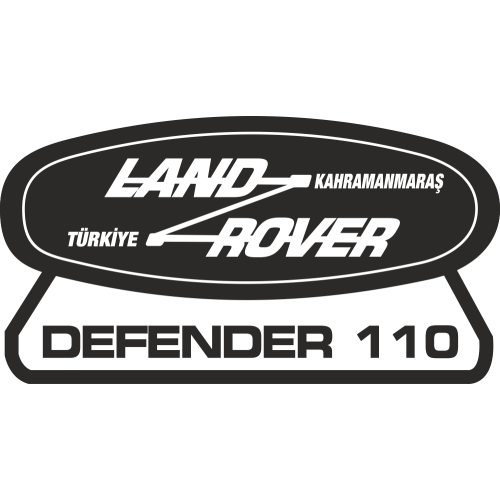 Sticker Land Rover Defender 110