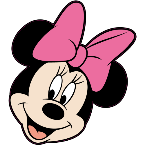 Votre autocollant et Autocollant Tete Minnie au meilleur prix Stickers garage