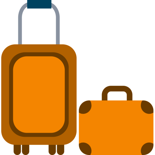 Autocollant Métier Voyage Bagage