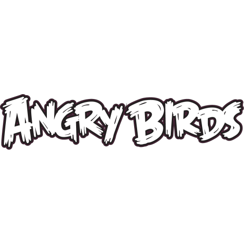 Autocollant Logo Angry Birds
