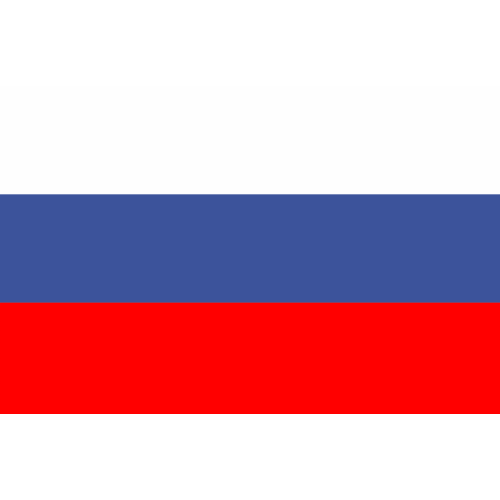 Autocollant Drapeau Russie