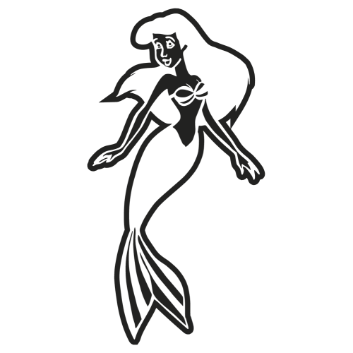 Sticker Petite Sirene