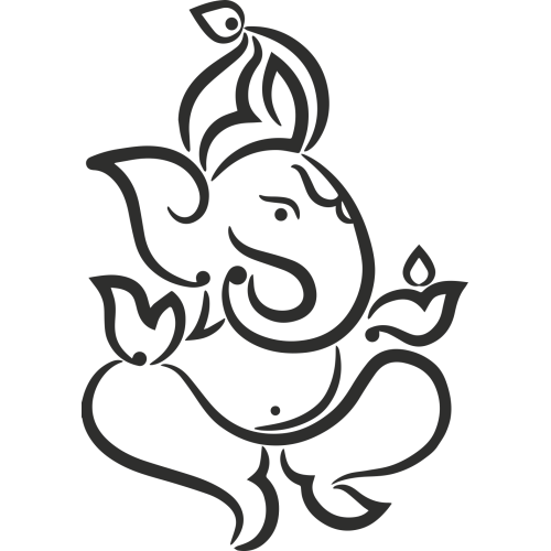 Sticker Symbole Ganesh