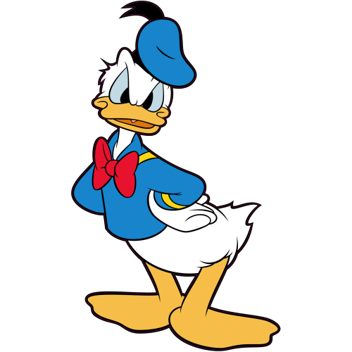 Autocollant Donald