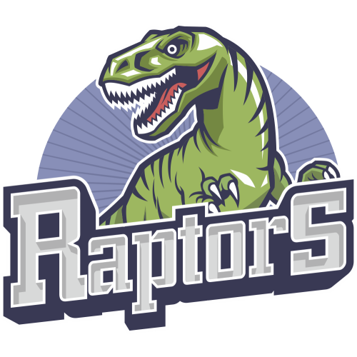 Autocollant Dinosaure Raptors