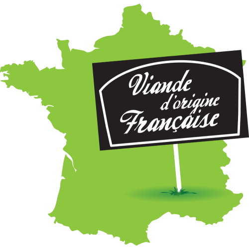 Autocollant Logo Viande D'origine Française