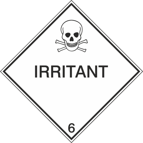 Autocollant Transport Maritime Irritant