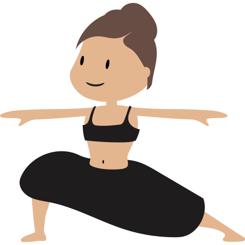 Autocollant Logo Yoga Meditation 6