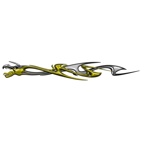 Autocollant Flaming Couleur