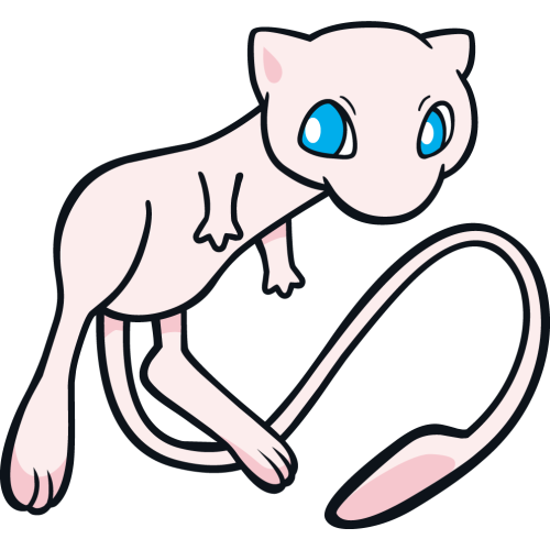 Sticker Pokemon Mew