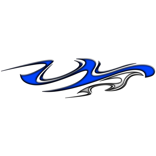 Autocollant Flaming Couleur