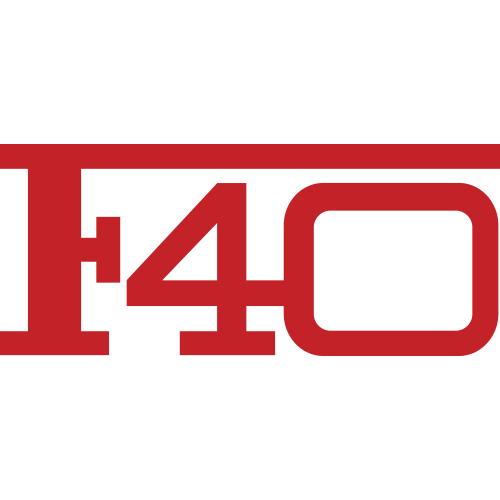 Autocollant Ferrari F40