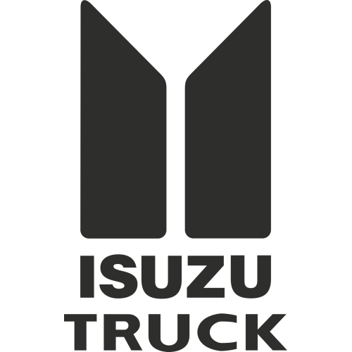 Sticker Isuzu Truck Logo