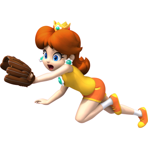 Autocollant Mario Daisy