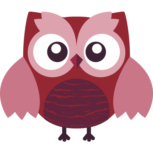 Autocollant Animaux Chouette