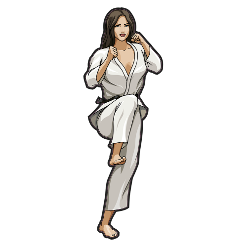 Autocollant Sexy Femme