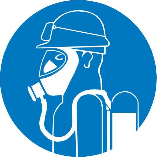 Autocollant Obligation Protection Voie Respiratoire