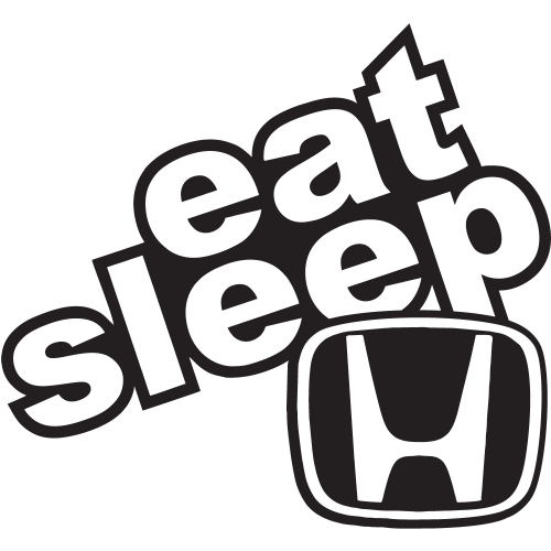 Sticker Eat Sleep Honda