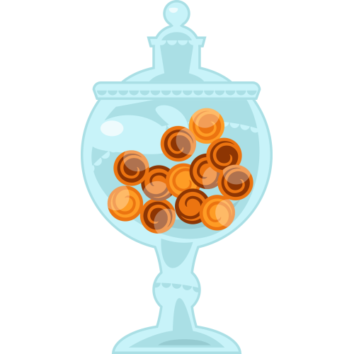 Autocollant Métier Commerçant Confiserie 1